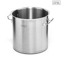 NNEAGS Stock Pot 225L Top Grade Thick Stainless Steel Stockpot 18/10 Without Lid-0