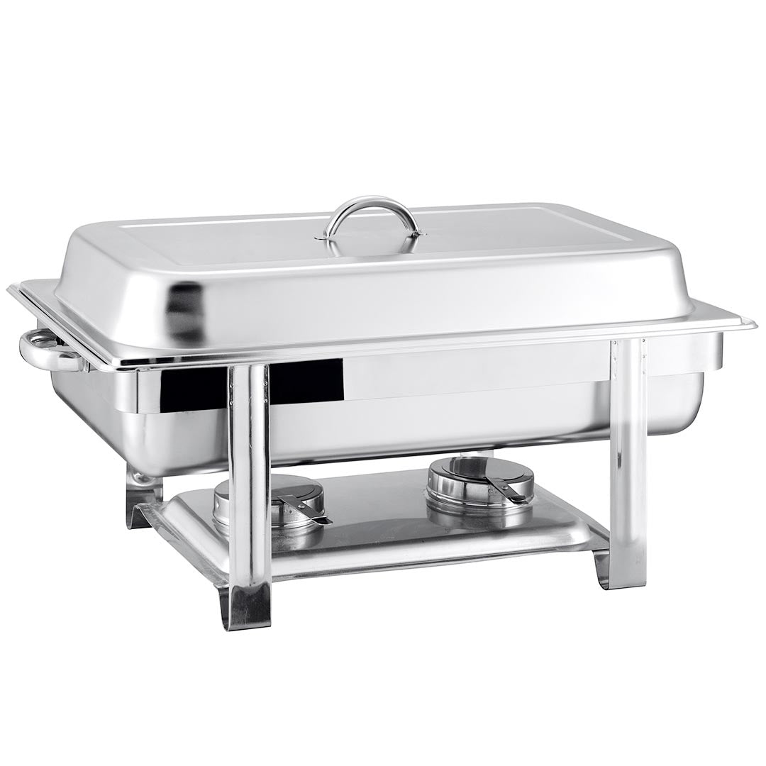 NNEAGS Double Tray Stainless Steel Chafing Catering Dish Food Warmer