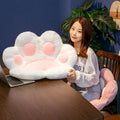 NNEAGS White Paw Shape Cushion Warm Lazy Sofa Decorative Pillow Backseat Plush Mat Home Decor
