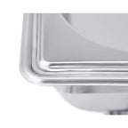 NNEAGS Double Tray Stainless Steel Chafing Catering Dish Food Warmer