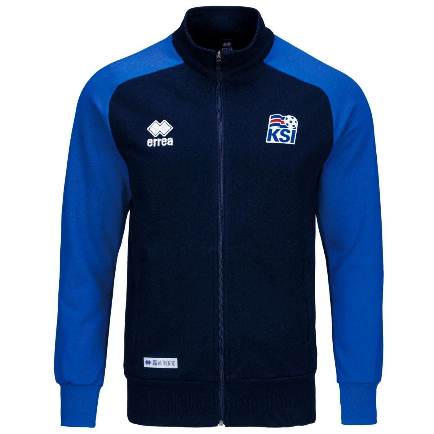 Iceland World Cup Presentation Soccer Tracksuit 2018/19 - Errea-1