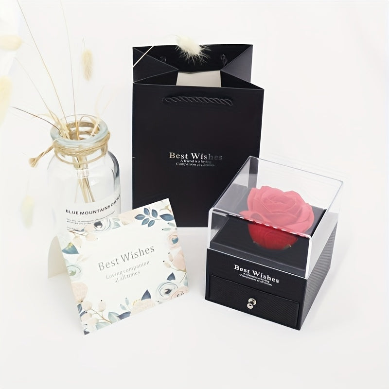 Eternal Love Red Rose Gift Set with 'I Love You' Message