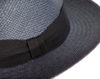 Navy Ecuadorian Panama Brisa Hat Trilby Fedora