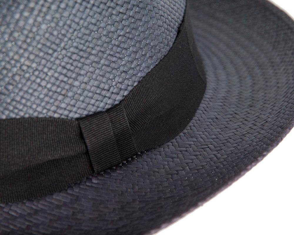 Navy Ecuadorian Panama Brisa Hat Trilby Fedora