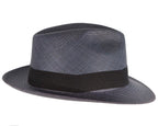 Navy Ecuadorian Panama Brisa Hat Trilby Fedora