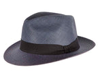 Navy Ecuadorian Panama Brisa Hat Trilby Fedora