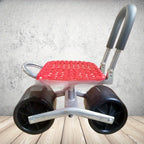 NNETM Garden Sled Cart with Two Wheels-4