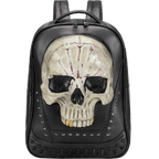 3D Skull Backpack, 3D Kreepsville Skull ，Luminous Leisure Skull Backpack-1