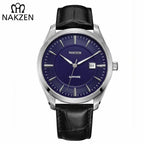 NAKZEN Mens wrist Watches Top Luxury Brand Quartz Watch Casual Leather Sports Wristwatch Homme Male Clock Relogio Masculino