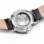 NAKZEN Men Business Automatic Mechanical Watches Brand Luxury Leather Man Wrist Watch Male Clock Relogio Masculino Miyota 9015