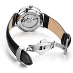 NAKZEN Men Business Automatic Mechanical Watches Brand Luxury Leather Man Wrist Watch Male Clock Relogio Masculino Miyota 9015