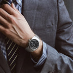 NAKZEN Mens Automatic Mechanical Watch Miyota 8205 Movemen Men Business Waterproof Stainless Steel Watch Clock Relogio Masculino