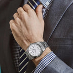 NAKZEN Mens Automatic Mechanical Watch Miyota 8205 Movemen Men Business Waterproof Stainless Steel Watch Clock Relogio Masculino