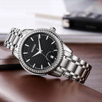 NAKZEN Men Mechanical Watch Men's Automatic Miyota 8215 Movement Diamond Watches Sapphire Wrist Watch Male Waterproof Clock