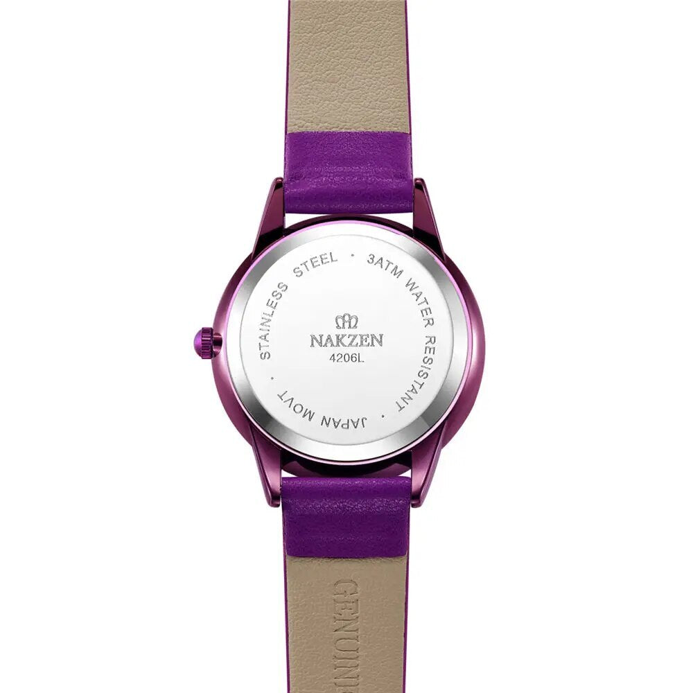 NAKZEN Dress Women Quartz Watches Minimalism Starry sky Magnet Buckle Fashion Wristwatch Waterproof Roman Numeral reloj mujer