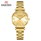 Fashion Ladies Watch Women 2021 New Rose Gold Dress Quartz Watches Luxury Diamond Wristwatches Relogio Feminino Bracelet Clock