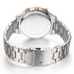 MEGIR Stainless Steel Waterproof Wrist Watches for Men Luminous Chronograph Business Quartz Men's Casual Clock Reloj Hombre