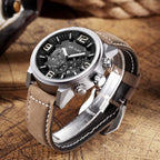 MEGIR Luxury Watches for Men Quartz Chronograph Waterproof Calendar Luminous Sport Military Wristwatch Clock Reloj Hombre 3010