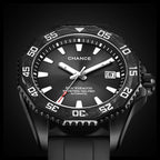 CHANCE Automatic Watches Stainless Steel Sapphire Glass Mechanical Wristwatch Waterproof Luminous  Clock with Auto Date Relogio Masculino