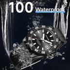 CHANCE Automatic Watches Stainless Steel Sapphire Glass Mechanical Wristwatch Waterproof Luminous  Clock with Auto Date Relogio Masculino