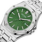 MEGIR Stainless Steel Bracelet Watch for Men Luxury Business Casual Watches Waterproof Calendar Quartz Wristwatch Men Gift Clock 1085