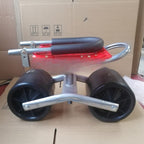 NNETM Garden Sled Cart with Two Wheels-3