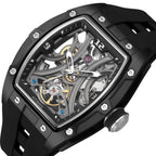 MEGIR Skeleton Dial Men Watches Luxury Automatic Mechanical Sport Watch Stainless Steel Case Man Wristwatch Clock Reloj Hombre 2245