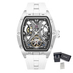 MEGIR Skeleton Dial Men Watches Luxury Automatic Mechanical Sport Watch Stainless Steel Case Man Wristwatch Clock Reloj Hombre 2245