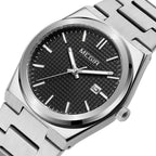 MEGIR Luxury Business Watches for Men Stainless Steel Strap Waterproof Calendar Male Quartz Wristwatch Clock Reloj Hombre 1086