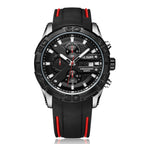 MEGIR Fashion Men's Sport Watches Silicone Strap Military Quartz Wristwatch Clock Waterproof Male Chronograph Montre Homme 2055