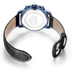 MEGIR Stainless Steel Business Watches for Men Luxury Quartz Casual Wristwatch Luminous Waterproof Date Clock Chronograph 2068