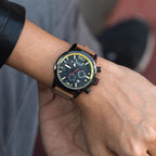 MEGIR Men Watches Fashion Brand Sport Quartz Chronograph Clock Waterproof Man Business Wristwatch 24-hour Relogio Masculino 2110