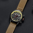 MEGIR Men Watches Fashion Brand Sport Quartz Chronograph Clock Waterproof Man Business Wristwatch 24-hour Relogio Masculino 2110