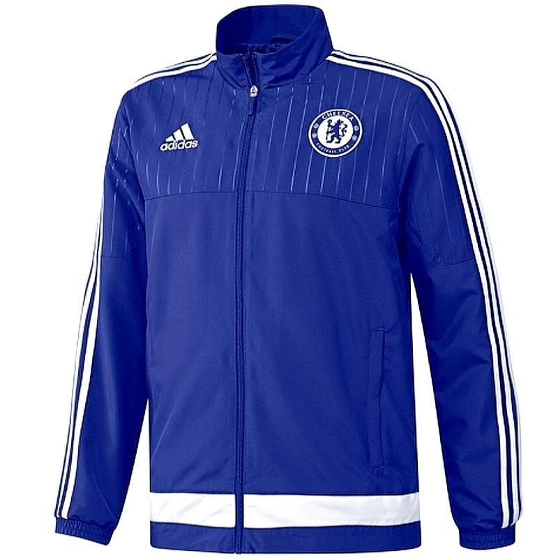 FC Chelsea blue presentation Soccer tracksuit 2015/16 - Adidas-2