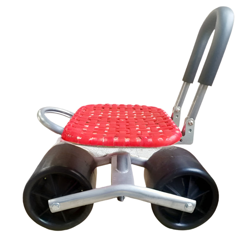 NNETM Garden Sled Cart with Two Wheels-0