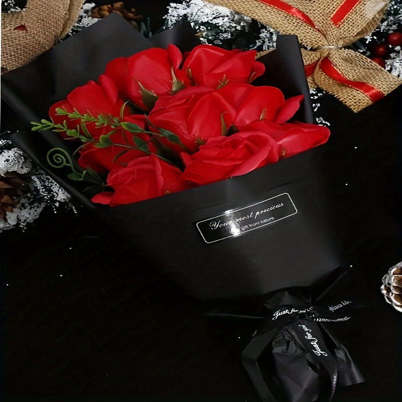 NNETM Eternal Rose Bouquet (9 pcs)-1