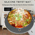 NNETM Silicone Trivets Set Heat-Resistant & Non-Slip (4PCS)-1