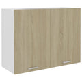 NNEVL Hanging Cabinet Sonoma Oak 80x31x60 cm Chipboard-0