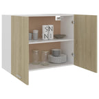 NNEVL Hanging Cabinet Sonoma Oak 80x31x60 cm Chipboard-3