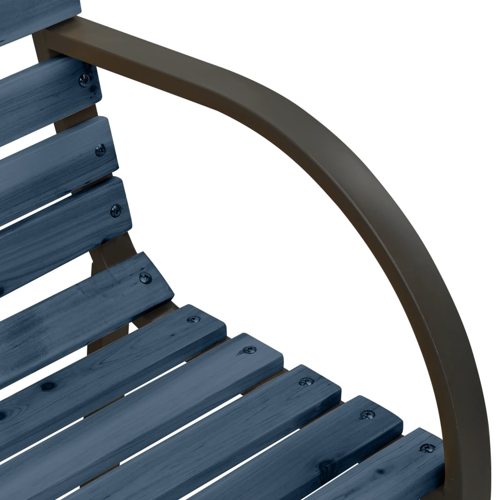 NNEVL Children Garden Bench 81 cm Solid Wood Chinese Fir Grey-4