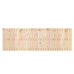 NNEVL Wall Headboard 185x3x60 cm Solid Wood Pine-3