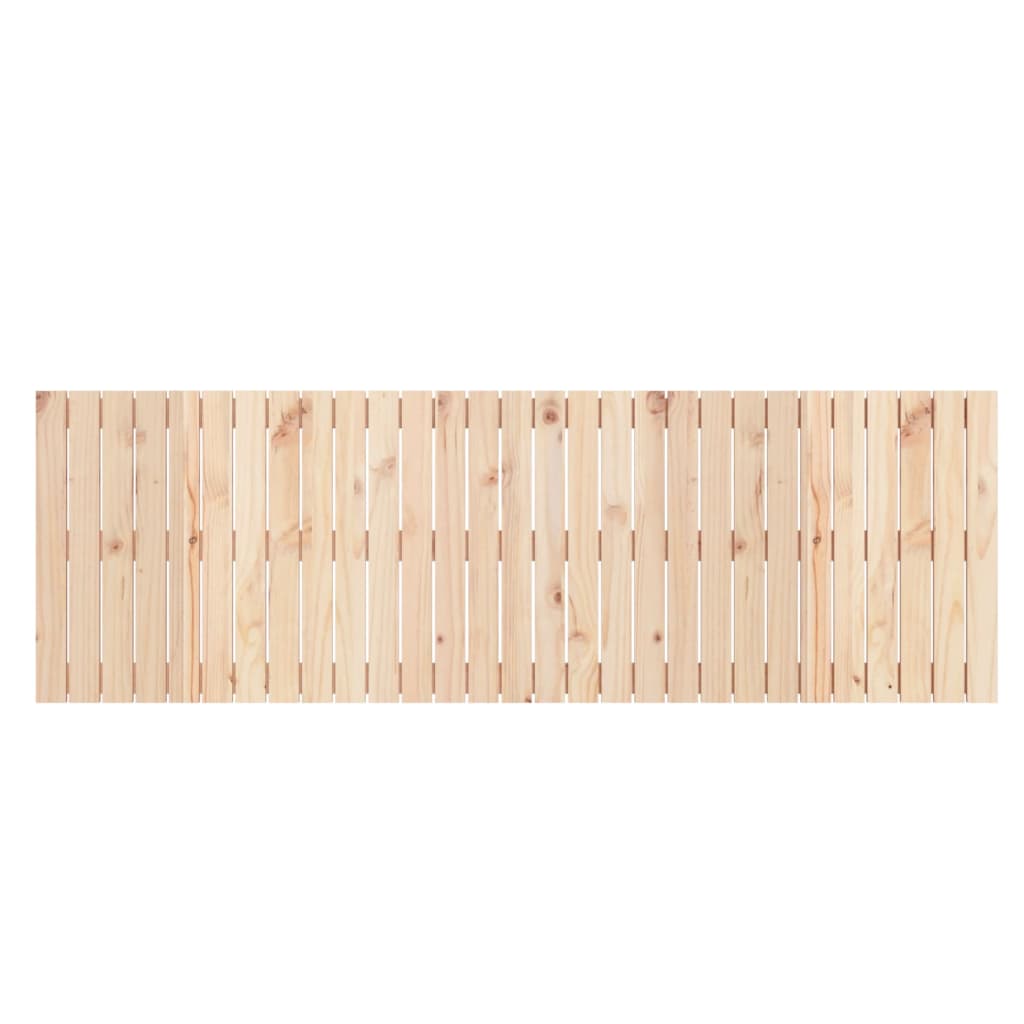 NNEVL Wall Headboard 185x3x60 cm Solid Wood Pine