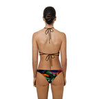 Loco Boutique Aloha Friday Chocolate Triangle Bikini Top-1