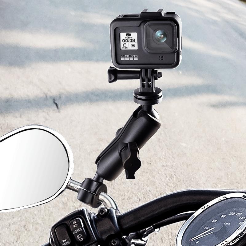 NNEIDS Universal 9Cm Motorcycle Mount For Action Cameras-3