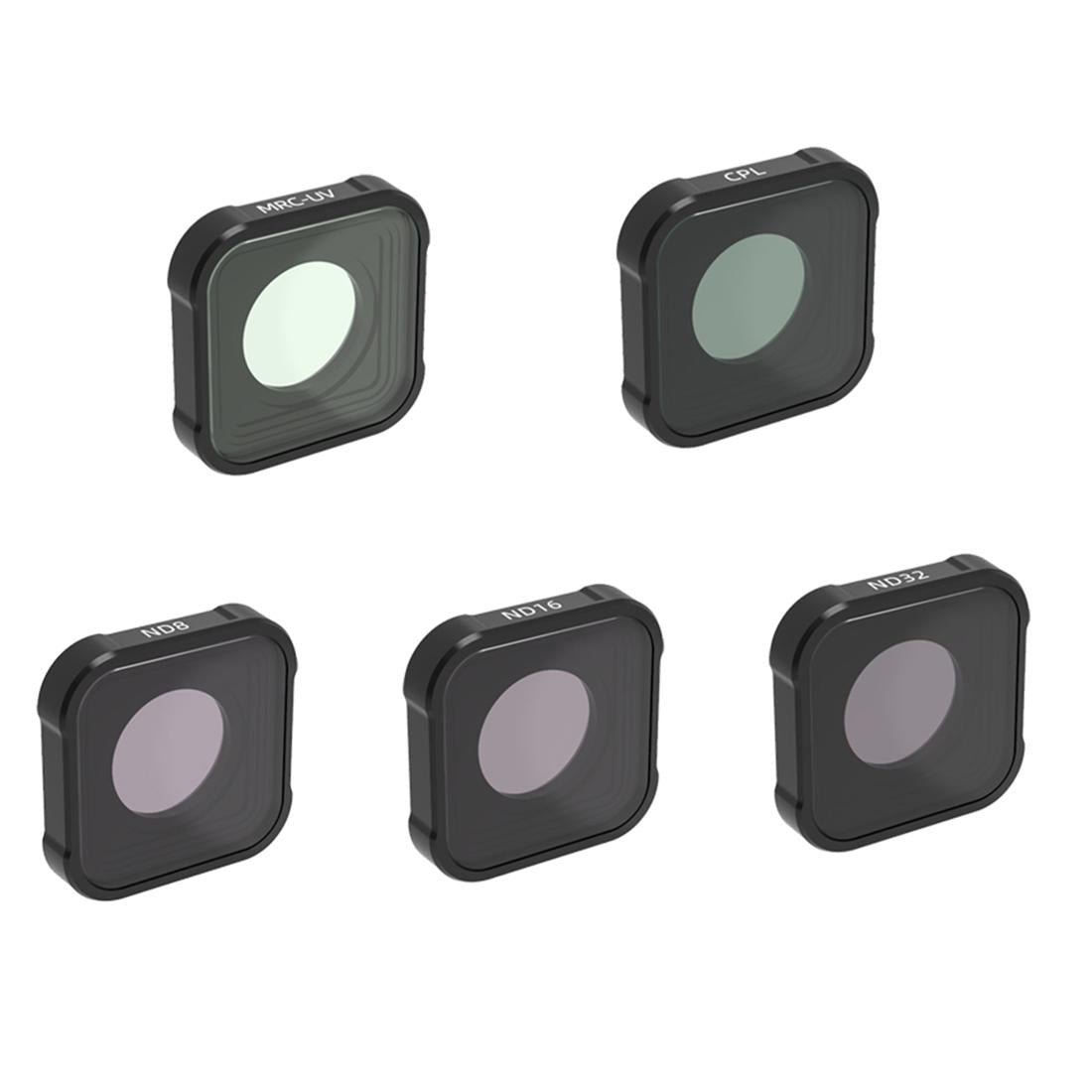 NNEIDS Kb Series Lens Filter Set For Gopro Hero10 / 9 - Mcuv Cpl Nd8-32-0
