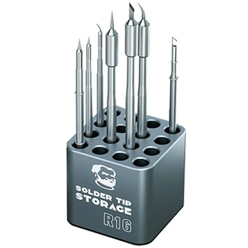 NNEIDS R16 Soldering Tips Storage Box With Protective Cover-4