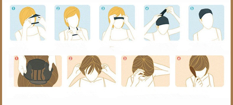 Elegant Long Curly Hair Wig