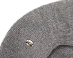 Classic woven dark grey beret by Max Alexander JR004-2