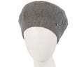 Classic woven dark grey beret by Max Alexander JR004-0