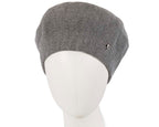 Classic woven dark grey beret by Max Alexander JR004-0